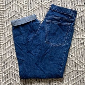 denim mom jeans faded glory vintage
